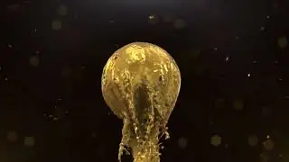 Gold and silver sphere logo reveal | 3d logo animation