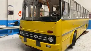 Deagostini Ikarus 260 N 113 установка мордашки и Ламбрикен , сборка Икарус 260 