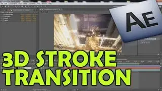 Awesome 3D Stroke Transition - AAE - Rocket Ross