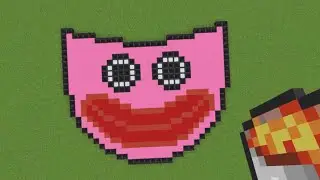 Kissy Missy Pixel Art in Minecraft | How To Draw in Minecraft ?