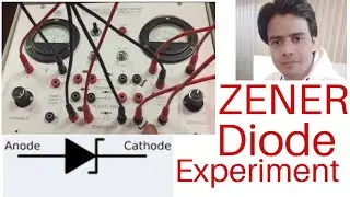 Zener diode experiment class 12 // #Zenerdiode // IV graph for zener diode // RK TOMAR