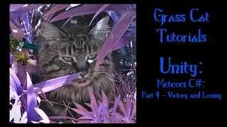 Unity 2021.1 - Meteors Tutorial in C# - Winning and Losing