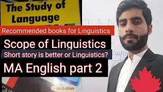 Recommended books for Linguistics and scope of linguistics. (MA English + BS English)