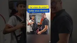 #shorts Saiba seus direitos antes de viajar de avião. #vlogdeviagem #família  #familyvlog