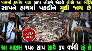ગામમાં સાપ નીકળે તો બાળકો પણ સાપને હાથમાં લઈને આ મંદિરમાં મુકી જાય છે