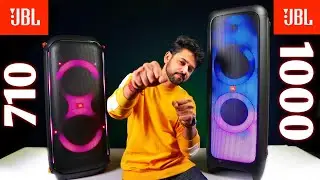 JBL PartyBox 710 vs JBL PartyBox 1000 | Outdoor/Indoor Testing.