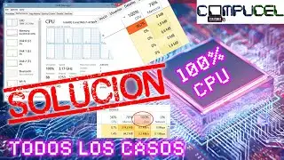 CPU 100% SOLUTION WINDOWS 10 8 7 DISK AT 100% SOLUTION PROCESSOR AT 100% HIGH CPU CONSUMPTION ✅💯