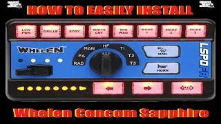 How To Easily Install Whelen Cencom Sapphire ( 