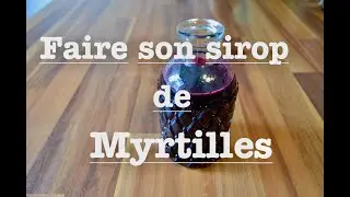 🫐 Comment faire un délicieux sirop de myrtille ?! 🫐
