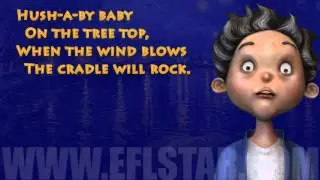 Children's Nursery Rhyme - Hush a by Baby