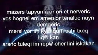Yuri Deep - Inqnakensagrutyun (text,lyrics) Armenian rap