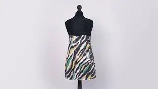 FPC25052A - 1st Position Printed Overdress on Biketard with Contrast Straps