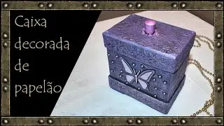 How to make an amazing butterfly decorated box
