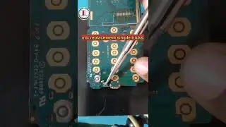 JIO mic replacement simple stric || माइक कैसे बदले. #shorts #jiophone #mobilerepair