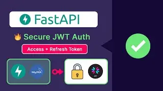 ✅ FastAPI JWT Token Auth • Full Access + One-Time Refresh Token