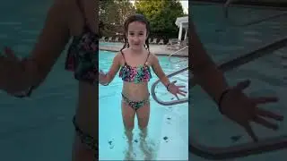 At the pool