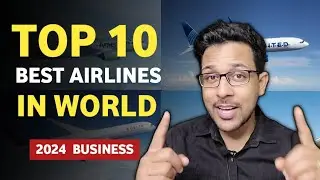 TOP 10 BEST AIRLINES IN WOTLD ✈️ ? | $8676M BUSINESS 😱🤔 #Airlines #aviation #Airlinesjob #AME