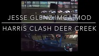 Deer Creek Harris Clash In car cam footage side by side w/Telemetry 97x Jesse Glenz