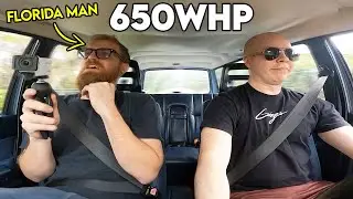 FLORIDA MAN Experiences REAL POWER For the First Time... (650whp Sleeper)