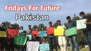 Fridays For Future Pakistan - 5th week at IQRA University