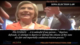 O'Keefe Undercover Video Shows Hillary Campaign Skirting Election Laws