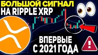 ЭТОТ RIPPLE XRP СИГНАЛ ПОЯВИЛСЯ СНОВА! (НЕ ЗОЛОТОЙ КРЕСТ) ЧТО ОН ЗНАЧИТ? НАЧАЛО НОВОГО БЫЧЬЕГО ЦИКЛА