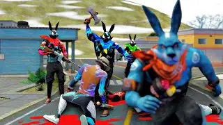 Justice for Bunny 3D Part 3💙Free Fire 3D Montage❤️3d Animation Free Fire Spin Event Edit by Rupok399