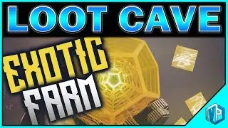 DESTINY 2 - NEW LOOT CAVE UNLIMITED ENGRAMS! LEGENDARY & EXOTIC FARMING!
