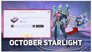 Zhask New Starlight Skin October Starlight Mobile legends mlbb
