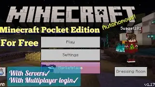 How to get Minecraft PE for free with Multiplayer Latest 2021