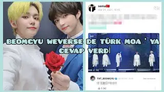 TXT - BEOMGYU WEVERSE de TÜRK MOA ya cevap verdi !?!?