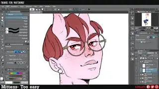 Bishop| Commissions speedpaint [Clip studio paint]