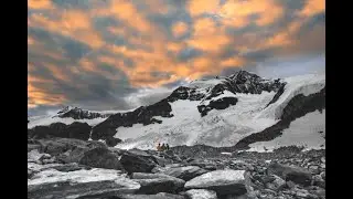 Above Valle d'Aosta -  4K Cinematic Mountain Footage with Relaxing Music | Parrot Anafi