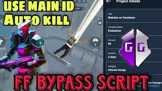 Free Fire bypass script | Auto kill | Aimbot | antiban ,anti blacklist | GG SCRIPT @uniqueparo2508