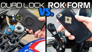 QuadLock VS Rokform - Motorcycle Phone Mount Comparison