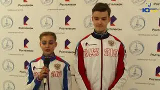 Станислава Вислобокова -- Алексей Брюханов. Контрольные прокаты. Юниоры. 2019