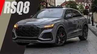 FAVOURITE SPEC? 2023 AUDI RSQ8 V8TT in NARDO GREY - Fastest 0-100 time recorded