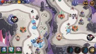 Realm Defense World 4 | Level 119 | Campaign | 3 Stars | No Spells | Weak Heroes | Caelum Cloudveil