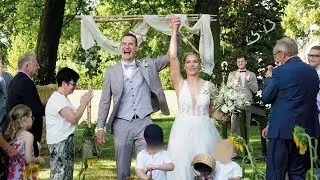 Nadine & Henriks Traumhochzeit | Freie Trauung & Party in umgebauten Scheune