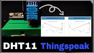 Tempreture and Humidity Monitoring Over Thingspeak || Getting Tempreture API