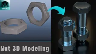 Creating a 3D Nut A Step by Step Modeling Tutorial