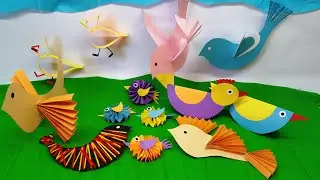 ⭐️KREATÍV⭐️Madarak és fák napja az oviban🦉🐦🌳🌲DIY
