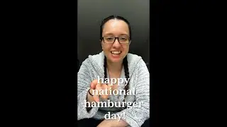 Happy national hamburger day! #shorts