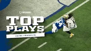 Zaire Franklin Top Plays of the 2023 Regular Season