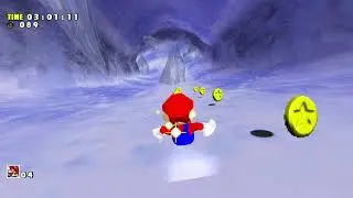 64 Mario in Ice Cap (Sonic Adventure Mod)