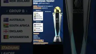 2025 ICC Champions Trophy 