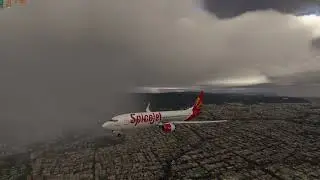 MSFS Sim Update 14 Weather Test RTX 3070ti and i5 13600k 4K UHD DX12 cyclone Michaung (Test flight)