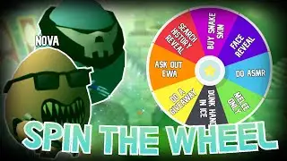 SHELL SHOCKERS SPIN THE WHEEL CHALLENGE! ft. PLG_Nova