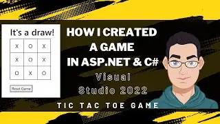 How to Build Tic Tac Toe Game Using ASP.NET MVC And C# | .Net Core Project | C# ASP.NET and Tutorial