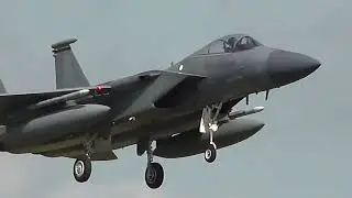 The last time I flimed F-15C aircraft at RAF Lakenheath
